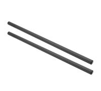 2 tubos de barra de enfoque de seguimiento de 15 mm para cámara réflex digital, videocámara, accesorios de estudio fotográfico, rieles guía DSLR