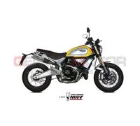 2 Tubos De Escape Kat MIVV Gp Pro Titanio para DUCATI SCRAMBLER 1100 2018 > 2020
