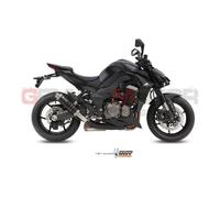 2 Tubos De Escape Silenciador Kat MIVV GP Negro Kawasaki Z 1000 2014 > 2020