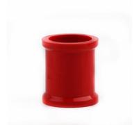 2 tubos de UPVC rojos de 50 cm para riego de jardín y suministro de agua de bricolaje, se adapta a diámetro exterior de 20 a 50 mm (40 mm x 2 piezas de PVC directo)