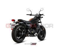 2 Tubos Escape Silenciador MIVV Ghibli Negro Guzzi V9 Bobber Roamer 2016 2022