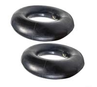 2 tubos interiores de goma para neumáticos de 13 x 5.00-6 pulgadas, se adapta a cortacésped para ATV, jardín, tractor, carretilla y scooter, aplicaciones (boca doblada)