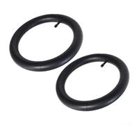 2 tubos interiores para bicicleta eléctrica, 12 pulgadas, tamaño 12 x 1, 75 y 1 95, tubos de bicicleta diseñados para soportar pinchazos y mantener el aire (boca recta)