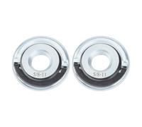 2 tuercas de brida de liberación rápida de 5/8-11, placa de prensado de amoladora autobloqueante para cambio seguro de disco en amoladoras angulares de hasta 12000 rpm