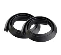 2 Uds 1,5 M Moldura Bengalas Tira Embellecedora Rueda Externa Coche Ceja Arco Embellecedor Labios Extensión Guardabarros Aletines Guardabarros Coche