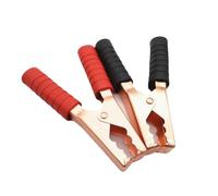 2 uds/1 Clips rojos + 1 negro abrazaderas pinza de cocodrilo 200A 140mm chaqueta botella abrazadera clip prueba potencia