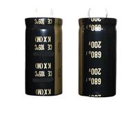 2 uds./10 uds. 200 V 680 UF amplificador de tubo condensador electrolítico de audio de alto voltaje(10PCS)