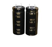 2 uds./10 uds. KX 220uf/400V amplificador de tubo condensador electrolítico de de alto voltaje(10PCS)