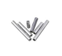 2 uds-10 uds/lote M2 .5 M3 M4 M5 M6 M8 M10 * L perno espaciador de separación de aluminio redondo extender tuerca de acoplamiento larga L = 6 a 100mm(90mm,M4 5PCS)