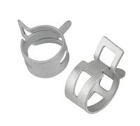 2 uds-10 Uds M6/7/8/9/10-36Mm abrazaderas de manguera de resorte línea de combustible abrazadera de tubo de agua tipo banda mangueras de vacío(13mm(10pcs))