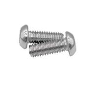 2 Uds/100 Uds Pin Tornillo De Seguridad M2 .5 M3 M4 M5 M6 M8 M10 M12 A2 Cabeza Botón Torx Acero Inoxidable A Prueba Manipulaciones(X35mm,M5 10pcs)