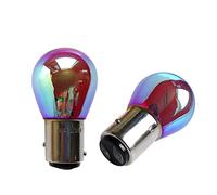 2 Uds 1157 BAY15D PY21W BA15S P21W Luces De Freno De Coche Lámpara Antiniebla Luz De Circulación Diurna para Coche Bombillas De Parada 12V,Rojo,1156 BAU15S PY21W