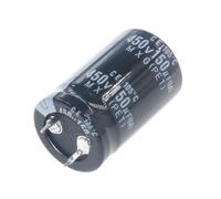 2 uds 150uF 450V 150MFD 450WV condensador electrolítico de aluminio 25 * 30mm Radial