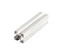 2 Uds 1515 Perfil De Aluminio Ranura En T Carril Lineal 1m Marco Extrusión Plateado Cámara Deslizante Muebles Impresora 3D(Inner hole 3.3mm,400mm)