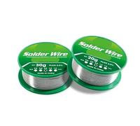 2 uds 20g/30g bobina de alambre de soldadura de bajo punto de fusión Sn99.3/cu0.7 flujo de protección de alta pureza(0.6mm,30g)