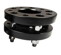 2 Uds 20mm 0,79 ''aluminio PCD 5x114,3 CB = 67,1mm Espaciador De Rueda Para JEEP Para PATRIOT Para Pernos De Brújula 12X1.5 Modificación(Negro)