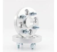 2 Uds 25/32mm Adaptadores Espaciadores De Rueda De Aluminio Para Coche PCD 4x100 CB 54,1 Pernos 12x1,5 Para Kia Para Rio 2001-2019(25mm)