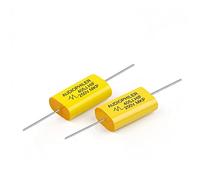 2 uds 250V MKP condensador Audiophiler HIFI Fever Audio película metálica acoplamiento división de frecuencia 1UF 1,5 UF 1,8 UF 2,2 UF 2,7 UF 3,3 UF (Size : 250V3.3UF)