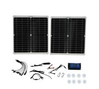 2 uds 25W Panel de energía Solar 20V 40A controlador de carga Solar fotovoltaico conjunto para coche