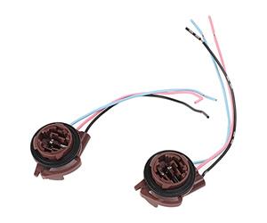 2 uds 3157 portalámparas Duty 3057 enchufe precableado arnés para 3155 3357 3457 3757 4057 4114 4157 3156 3056 3456 4156 bombillas