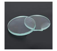 2 uds 36 40 45 50mm Templado endurecido Lente de Stalinita Espesor 5mm Piezas para telescopio astronómico(36mm)