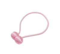 2 uds/4 Uds bola magnética cortina cuerda respaldo bloqueo auriculares tipo hebilla magnética lazo cuerda accesorios de cortina(For pink,1pcs)