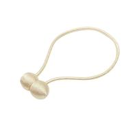 2 uds/4 Uds bola magnética cortina cuerda respaldo bloqueo auriculares tipo hebilla magnética lazo cuerda accesorios de cortina(For beige,2pcs)