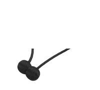 2 uds/4 Uds bola magnética cortina cuerda respaldo bloqueo auriculares tipo hebilla magnética lazo cuerda accesorios de cortina(For black,1pcs)