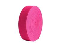 2 uds/40 metros/20mm Color Nylon bandas elásticas más altas ropa pantalones accesorios de costura Material DIY Para Ropa Manualidades(Rose red)