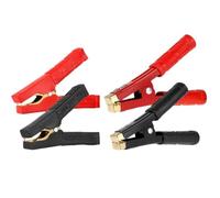 2 uds 500-1000Amp abrazadera de cobre resistente Clip salto alta resistencia aislado completo