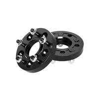 2 uds 5x112 CB 57,1 M14 *,5 Hub para espaciador de rueda forjado negro centrado para Volkswagen para placa brida espaciadores de llantas de aleación(2pcs 15mm)