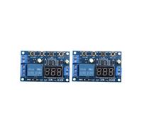 2 Uds 6-40V Cargador de BateríA Descargador Interruptor de Control de Bajo Voltaje Tablero de ProteccióN Contra Sobrevoltaje Corte AutomáTico