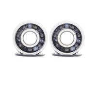 2 uds 607 rodamiento de cerámica híbrido 7x19x6mm husillo Motor industrial 607HC híbridos rodamientos bolas Si3N4