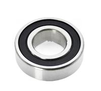 2 uds 6200 6201 6202 6203 6204 6205 6206 2RS rodamientos rígidos de bolas acero cromado Rodamientos para Rueda(6201-2RS 12X32X10mm)