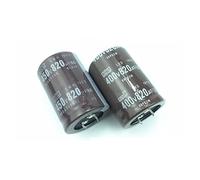 2 uds 820uF 450V/820uF 400V 450V820uF/ 400V820uF 30x50 30x60 35x40 35x45 35x50 35x60 condensador de fuente de alimentación a presión(450V820uF 35x60 2Pcs)