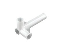 2 uds 9,8/12/13/16/19/20/22/25mm forma en T cuatro codo recto estante armario gancho accesorios tienda jardín riego DIY(Three-Way foot,12mm(2PCS))