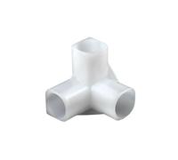 2 uds 9,8/12/13/16/19/20/22/25mm forma en T cuatro codo recto estante armario gancho accesorios tienda jardín riego DIY(Four-Way,19mm(2PCS))