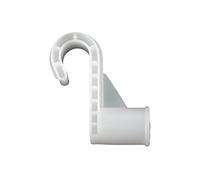 2 uds 9,8/12/13/16/19/20/22/25mm forma en T cuatro codo recto estante armario gancho accesorios tienda jardín riego DIY(Hook,20mm(2PCS))