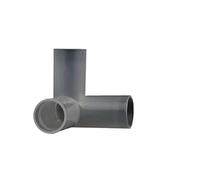 2 uds 9,8/12/13/16/19/20/22/25mm forma en T cuatro codo recto estante armario gancho accesorios tienda jardín riego DIY(Three-Way,12mm(2PCS))