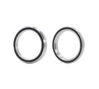 2 uds ACB52H7 cubierta de rodamiento auriculares bicicleta 52 * 40 * 7mm 45/45 grados cono acero cromado superior inferior rodamientos ACB reparación piezas cónicas