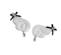 2 uds accesorios de broche, conjunto de broche de de tela vintage para accesorios de artesanía de accesorio de pasador de pecho de