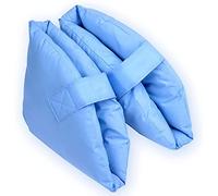 2 uds almohada protectora de cojín de talón, almohadilla de talón antiescaras, gruesa suave, agradable al tacto, buena envoltura, comodidad de descompresión