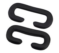2 uds. almohadilla cuero pu vr htc vive, cojín 3d facial (8+22 mm)