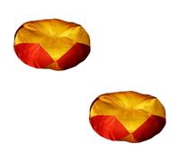 2 uds. Almohadilla de carillón de cobre y pez de madera, decoración colorida, cuenco tibetano para cantar, cuenco budista decorativo, suministros para cuencos para cantar, templo Kashaka, cuenco de