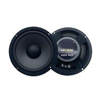 2 Uds Altavoces Coaxiales 6,5 Pulgadas Universal Audio Estéreo Música Alta Sensibilidad Altavoz 600 W, 16,5X16,5X5 Cm/6,5X6,5X2,0 Pulgadas