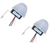 2 uds AS-20 AC 220V automático encendido apagado fotocélula interruptor de luz de calle fotointerruptor