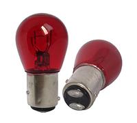 2 Uds BAW15D BAW15S Parada De Freno Roja Bombilla De Luz Trasera De Coche 567 12V PR21W Intermitentes Luces De Advertencia para GM Ford SAAB,Pr21 5w baw15d