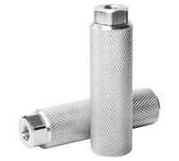 2 uds Bicicletas Peg traseras pies Delanteros Bicicletas pie Peg aleaciones de Aluminio Ciclismo de montaña Acrobacias traseras pies Descanso Acrobacias