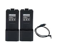 2 Uds BL5 7,4 V 3800mAh Batería de Iones de Litio para UV 5R 5RA 5RB 5RC 5RD 5RO 5RE UV 5X3 UV 5RTP UV 5R Plus, Batería de Walkie Talkie