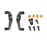 2 uds bloque de rueda de latón C portador de cubo para FMS FCX24 1/24 RC coche actualizaciones accesorios de piezas